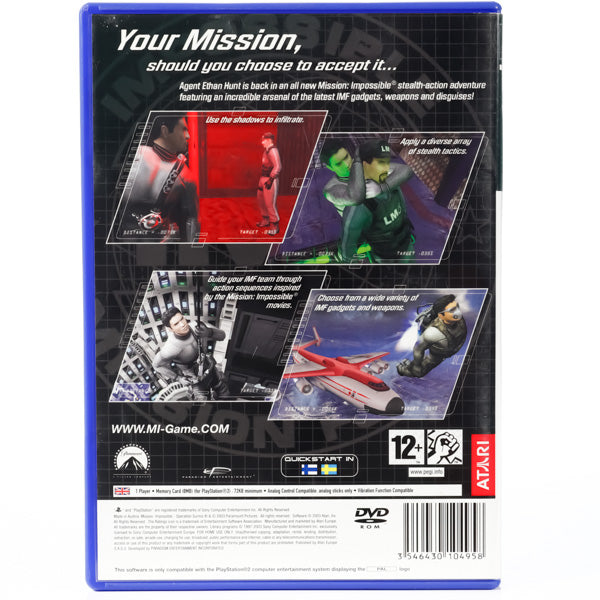 Mission: Impossible - Operation Surma - PS2 spill - Retrospillkongen