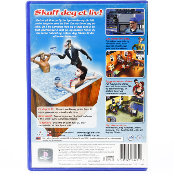 The Sims - PS2 spill - Retrospillkongen