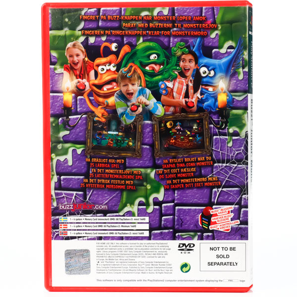 Buzz! Junior: Monster Rumble PS2 spill Retrospillkongen