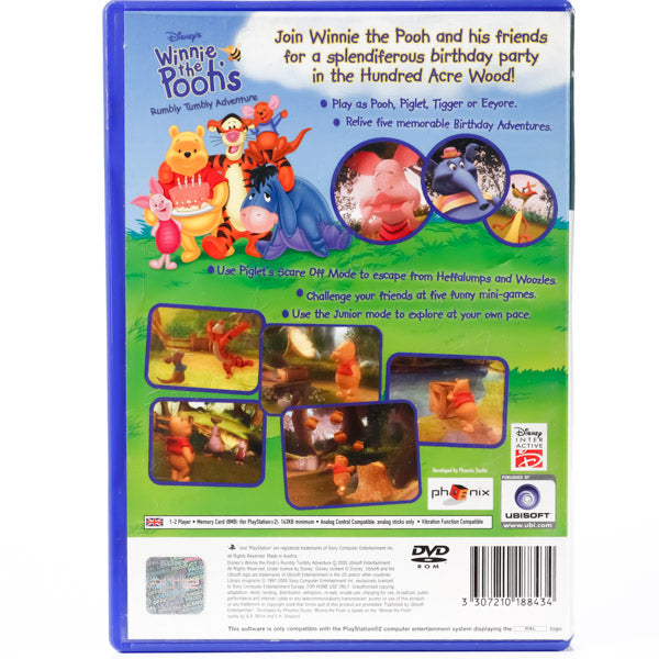 Disney's Winnie the Pooh's Rumbly Tumbly Adventure - PS2 Spill - Retrospillkongen