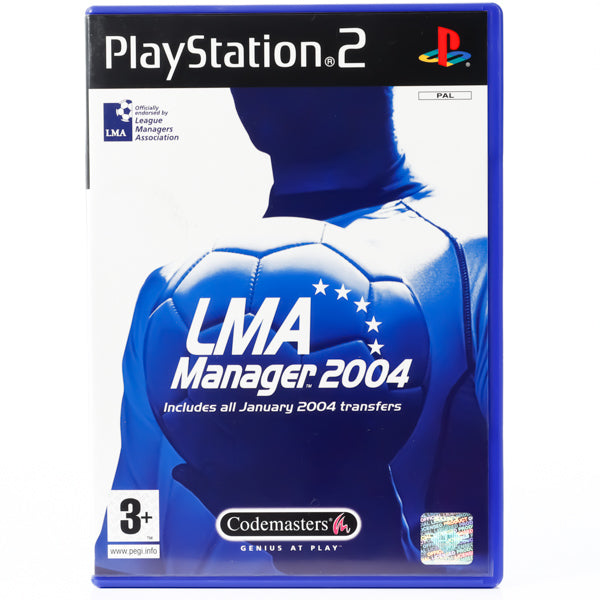 LMA Manager 2004 - PS2 spill