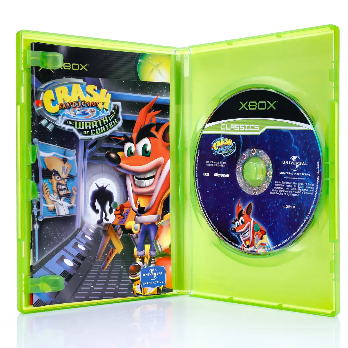 Crash Bandicoot: The Wrath of Cortex and Crash Nitro Kart Double Pack - Xbox spill - Retrospillkongen