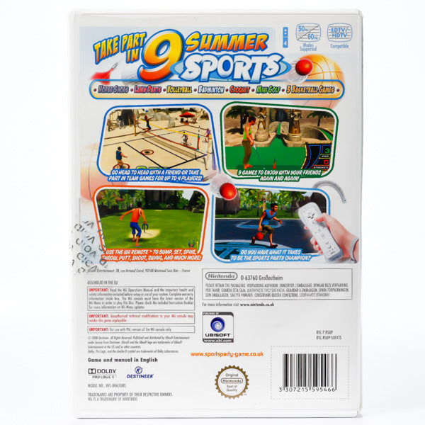 Sports Party - Wii spill - Retrospillkongen