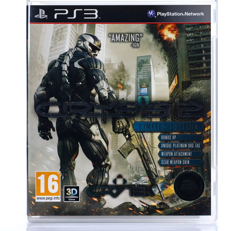 Crysis 2 Limited Edition - PS3 spill