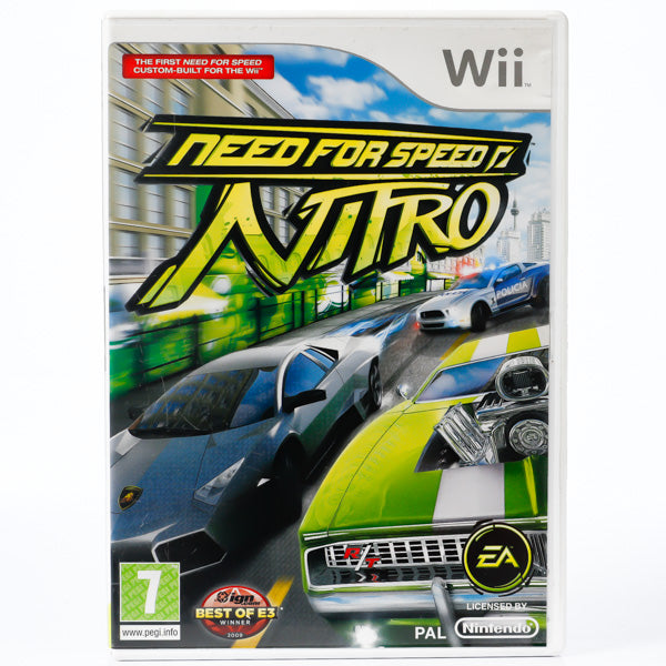 Need for Speed: Nitro - Wii spill - Retrospillkongen
