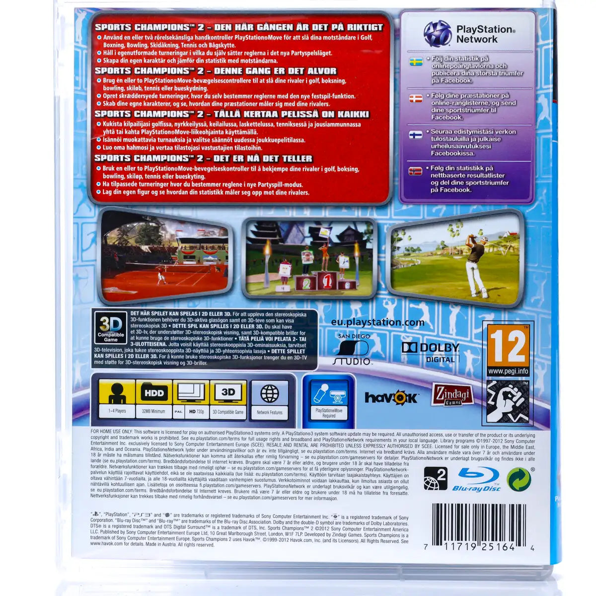 Sports Champions 2 - PS3 Spill - Retrospillkongen