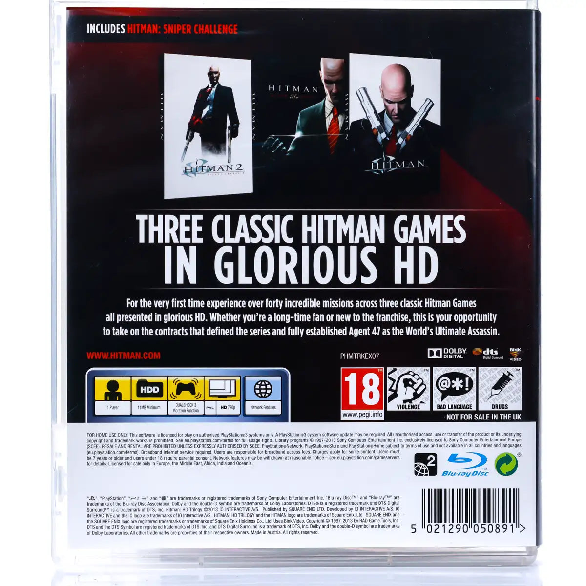 Hitman: HD Trilogy - PS3 Spill - Retrospillkongen
