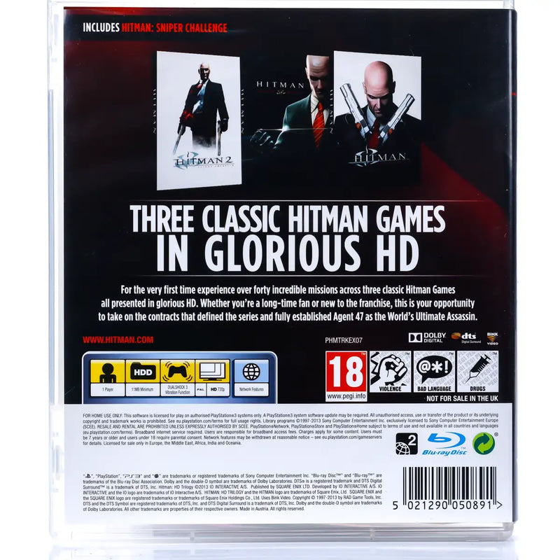 Hitman: HD Trilogy - PS3 Spill