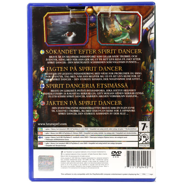 Brave: The Search for Spirit Dancer - PS2 spill - Retrospillkongen