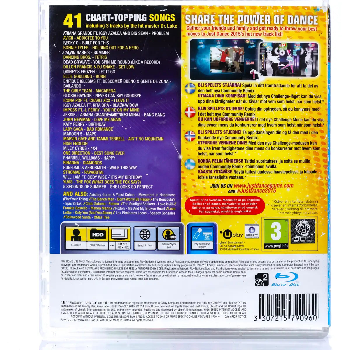 Just Dance 2015 - PS3 Spill - Retrospillkongen