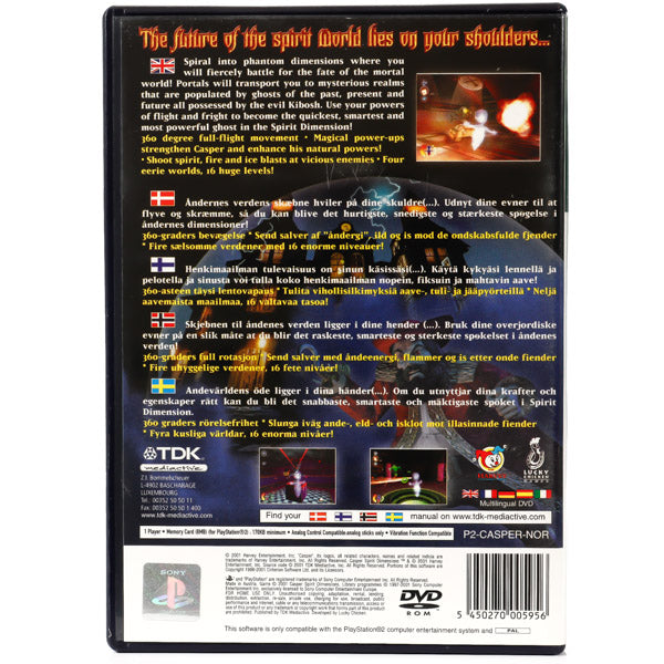Casper: Spirit Dimensions - PS2 spill - Retrospillkongen