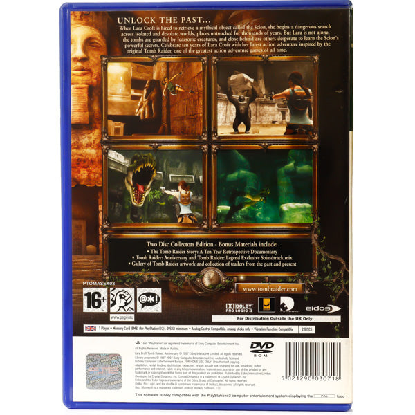 Lara Croft: Tomb Raider - Anniversary (Collectors Edition) - PS2 spill