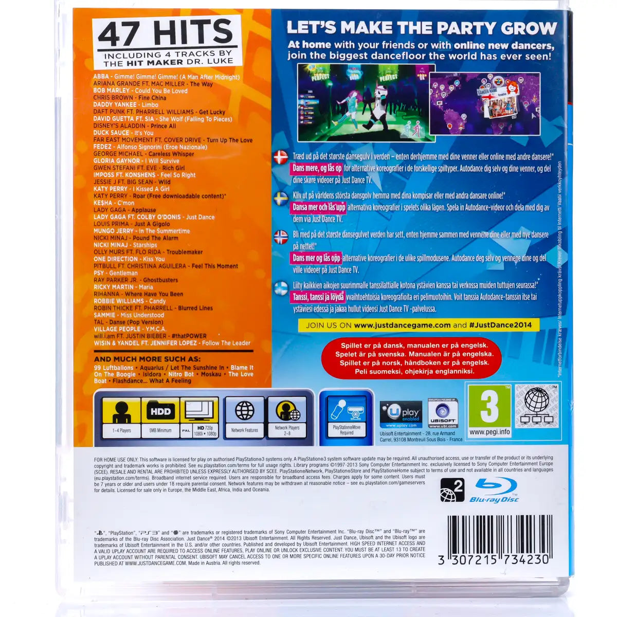 Just Dance 2014 - PS3 Spill - Retrospillkongen