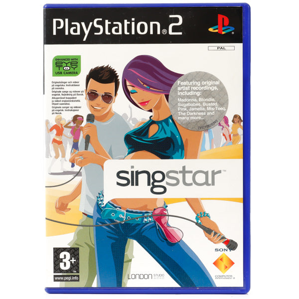 SingStar - PS2 spill