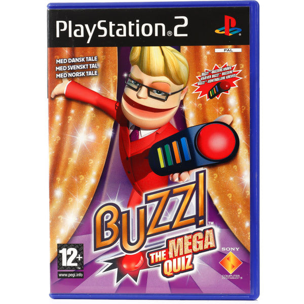 Buzz!: The Mega Quiz - PS2 spill - Retrospillkongen