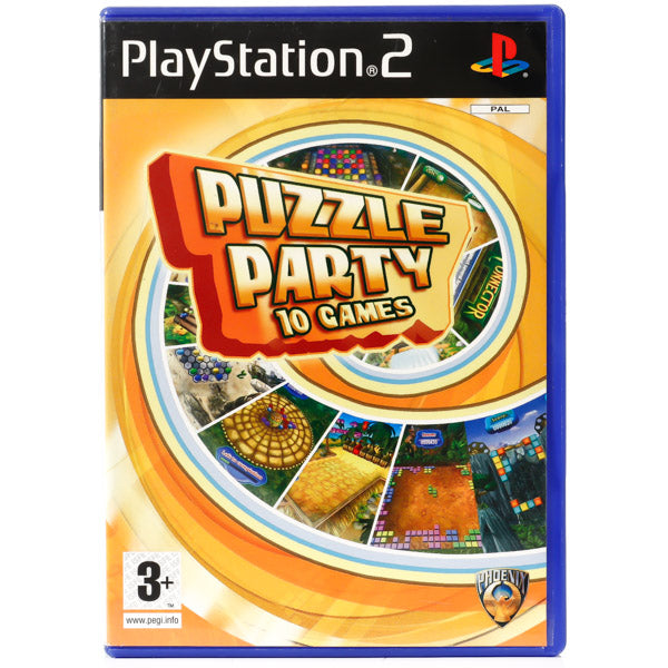 Puzzle Party: 10 Games - PS2 spill - Retrospillkongen