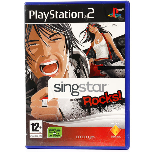 SingStar: Rocks! - PS2 spill