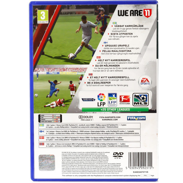 FIFA 11 - PS2 spill - Retrospillkongen