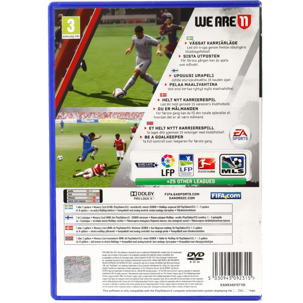 FIFA 11 - PS2 spill