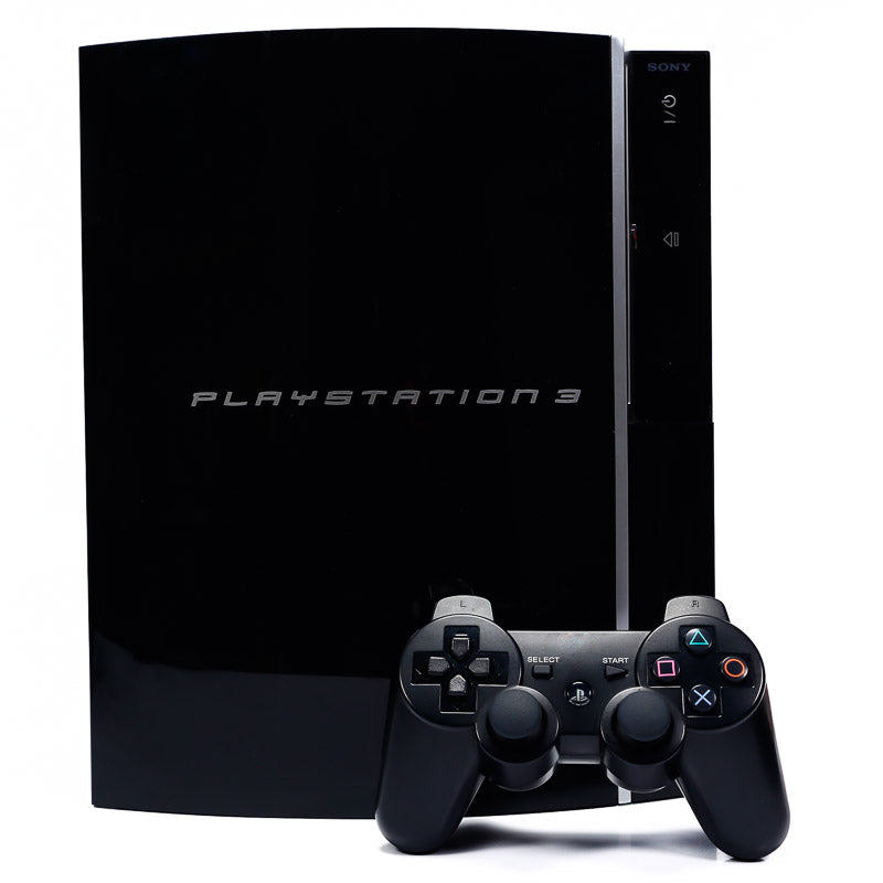 Sony Playstation 3 Fat Svart Konsoll Pakke - 40, 60 og 80 GB (PS3) - Retrospillkongen