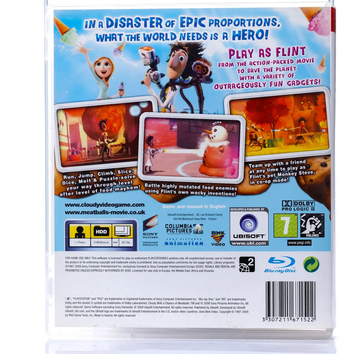 Cloudy with a Chance of Meatballs - PS3 Spill - Retrospillkongen