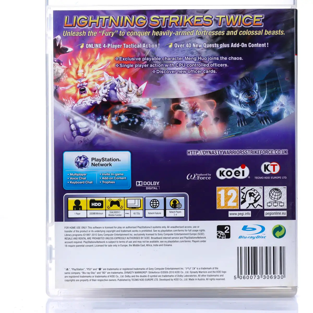 Dynasty Warriors: Strikeforce - PS3 Spill - Retrospillkongen