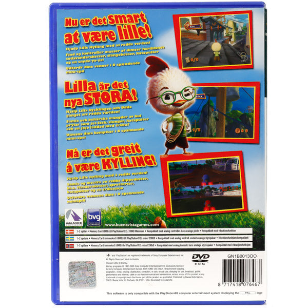 Disney's Chicken Little - PS2 spill - Retrospillkongen