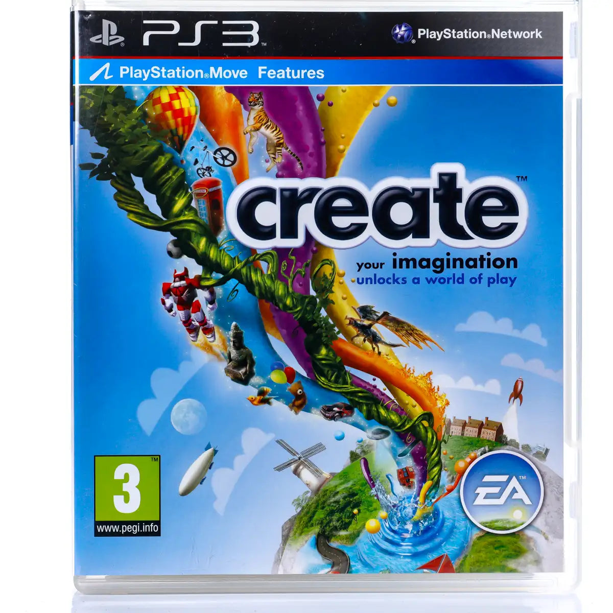 Create - PS3 spill - Retrospillkongen