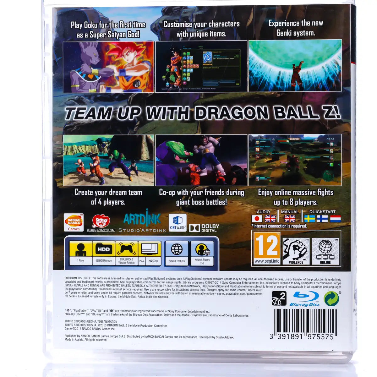 Dragon Ball Z: Battle of Z - PS3 spill - Retrospillkongen