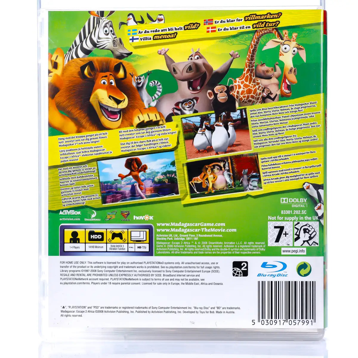 Madagascar: Escape 2 Africa - PS3 spill - Retrospillkongen