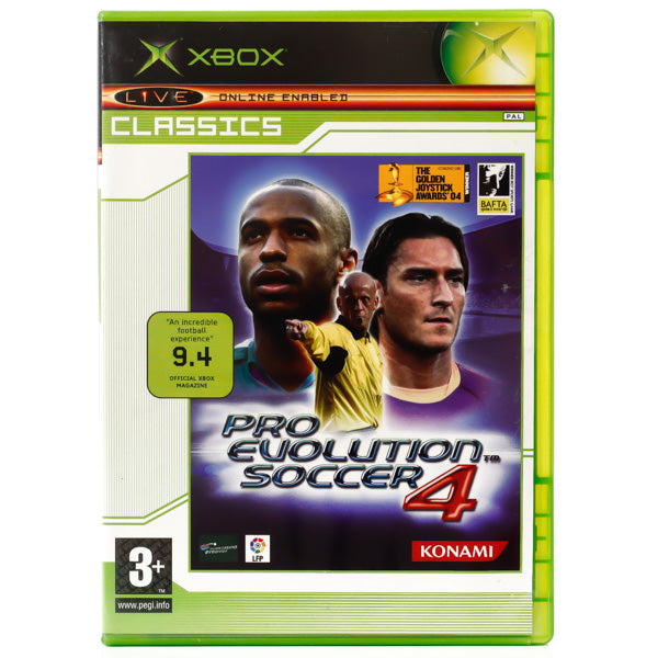 Pro Evolution Soccer 4 - Xbox spill