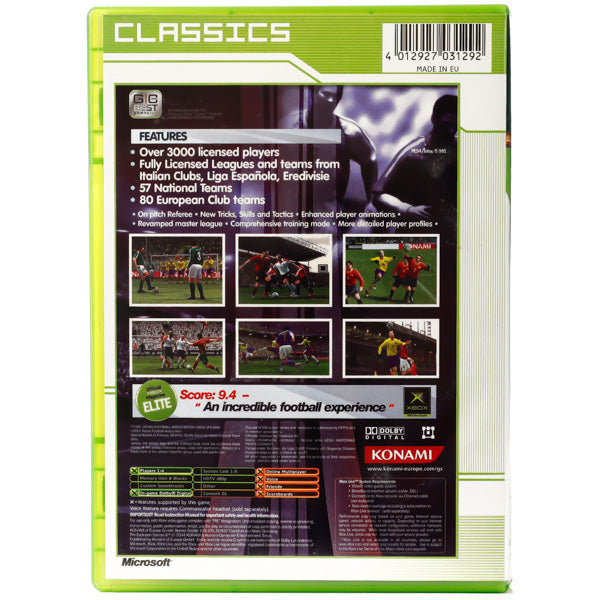 Pro Evolution Soccer 4 - Xbox spill - Retrospillkongen