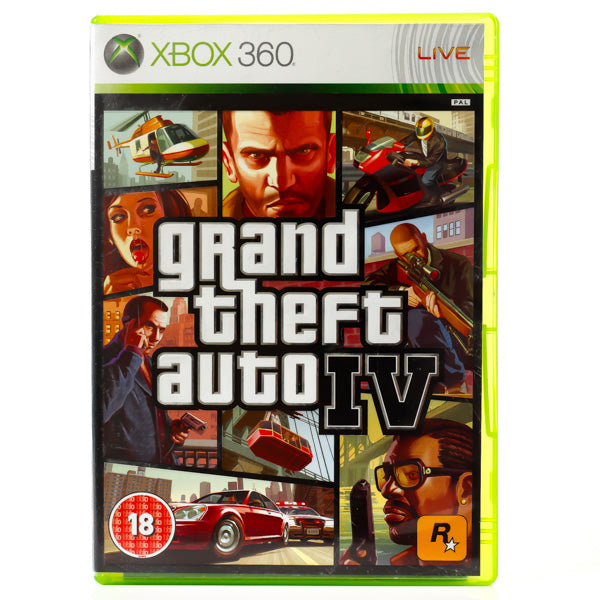 Grand Theft Auto IV - Xbox 360 spill