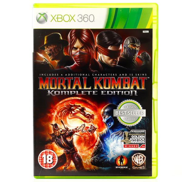 Mortal Kombat: Komplete Edition - Xbox 360 spill - Retrospillkongen