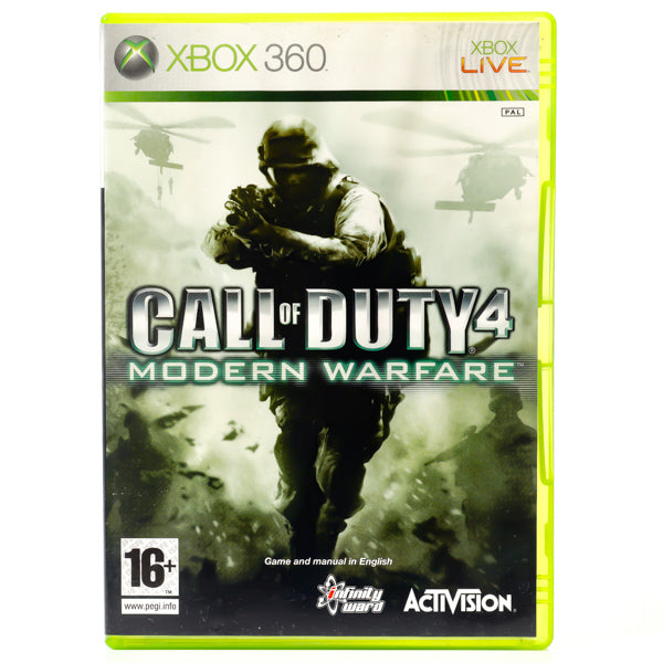 Call of Duty 4: Modern Warfare - Xbox 360 spill - Retrospillkongen