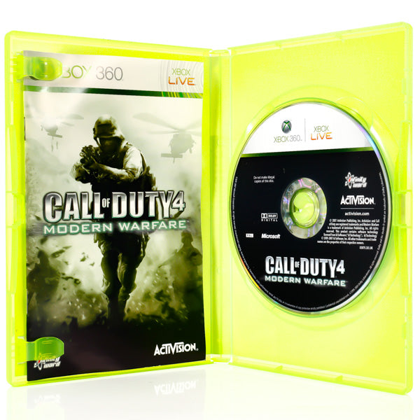 Call of Duty 4: Modern Warfare - Xbox 360 spill - Retrospillkongen