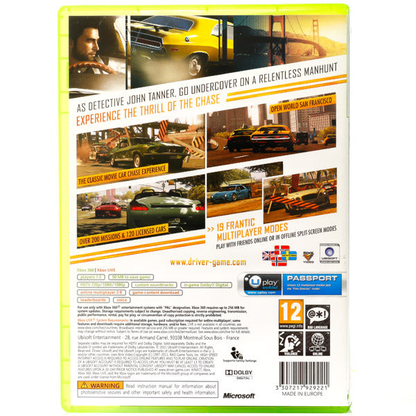 Driver: San Francisco - Xbox 360 spill - Retrospillkongen