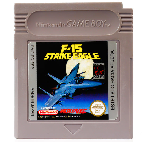 F-15 Strike Eagle - Gameboy spill - Retrospillkongen