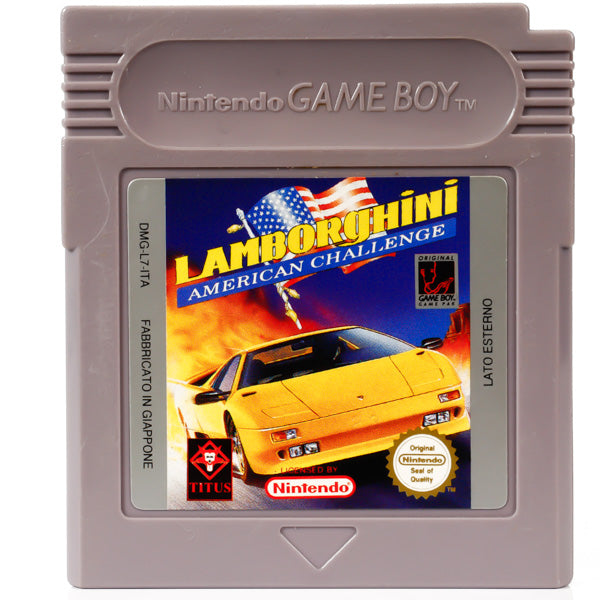 Lamborghini: American Challenge - Gameboy spill