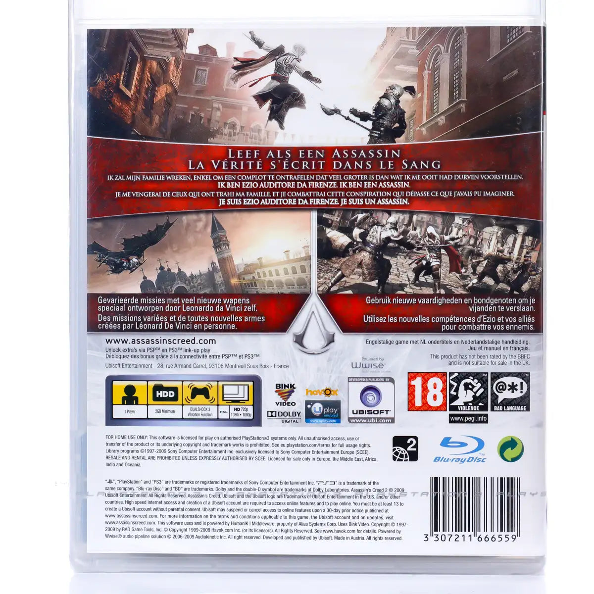 Assassin's Creed II - PS3 spill (Forseglet) - Retrospillkongen