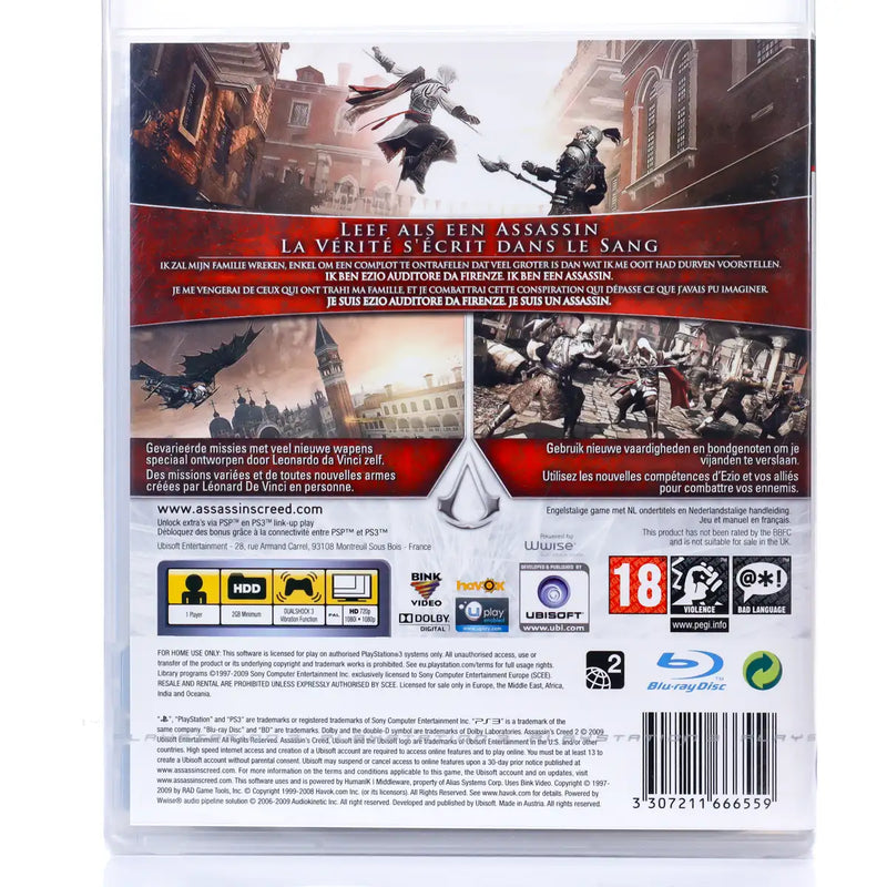 Assassin's Creed II - PS3 spill (Forseglet)