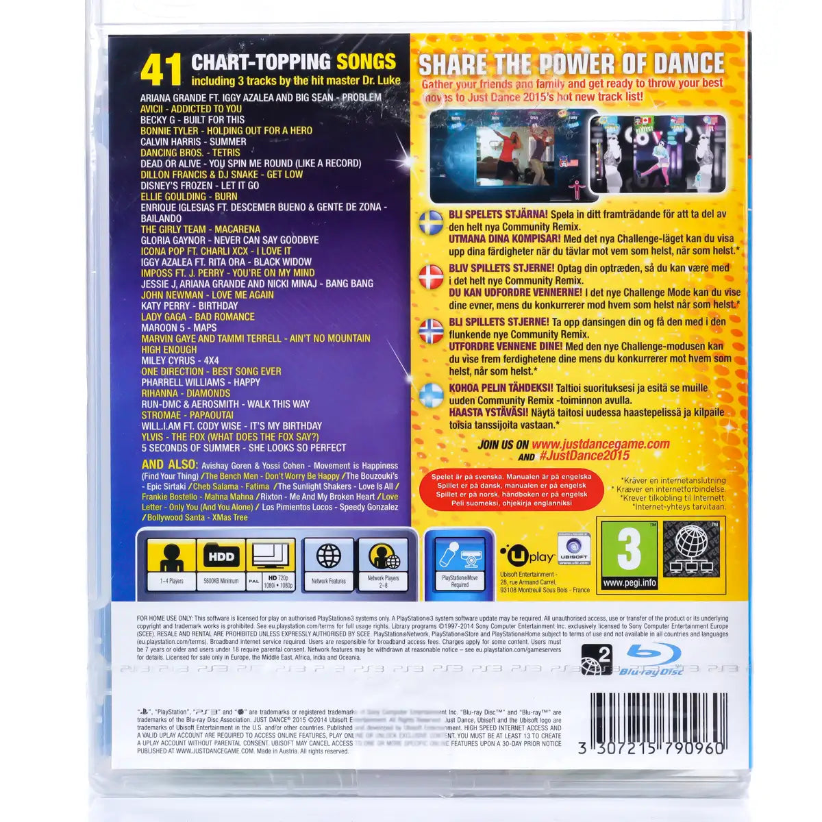 Just Dance 2015 - PS3 spill (Forseglet) - Retrospillkongen
