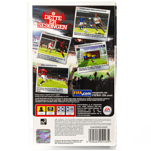 FIFA Soccer 07 - PSP spill - Retrospillkongen
