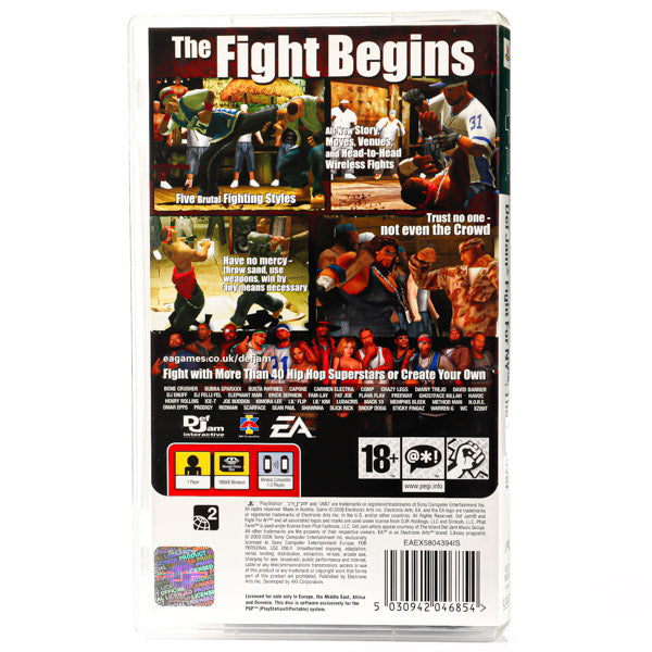 Def Jam: Fight for NY - The Takeover - PSP spill