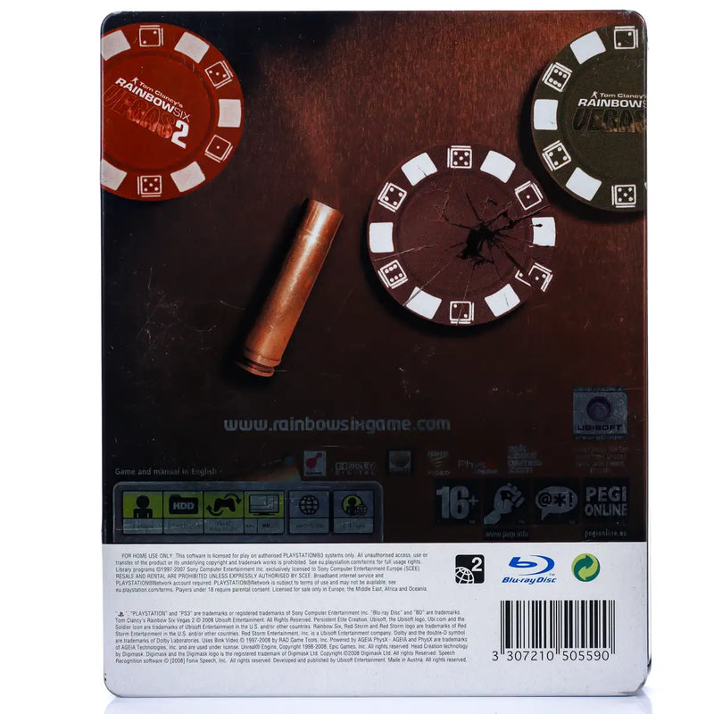 Tom Clancy's Rainbow Six: Vegas 2 (Steelbook) - PS3 spill