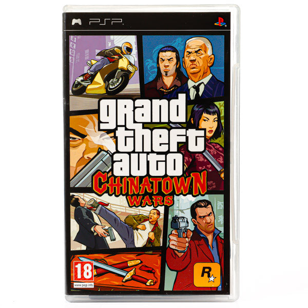 Grand Theft Auto: Chinatown Wars - PSP spill