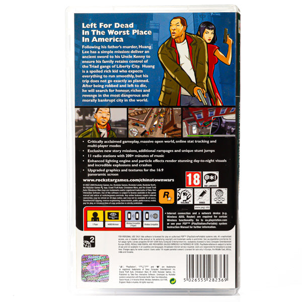 Grand Theft Auto: Chinatown Wars - PSP spill - Retrospillkongen