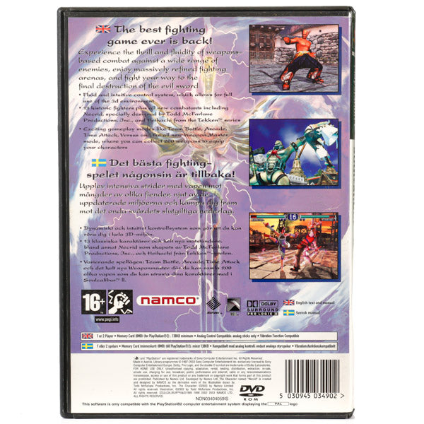 SoulCalibur II - PS2 spill - Retrospillkongen