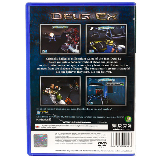 Deus Ex - PS2 spill