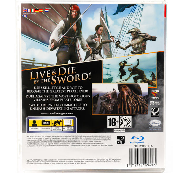 Disney Pirates of the Caribbean: At World's End - PS3 spill - Retrospillkongen